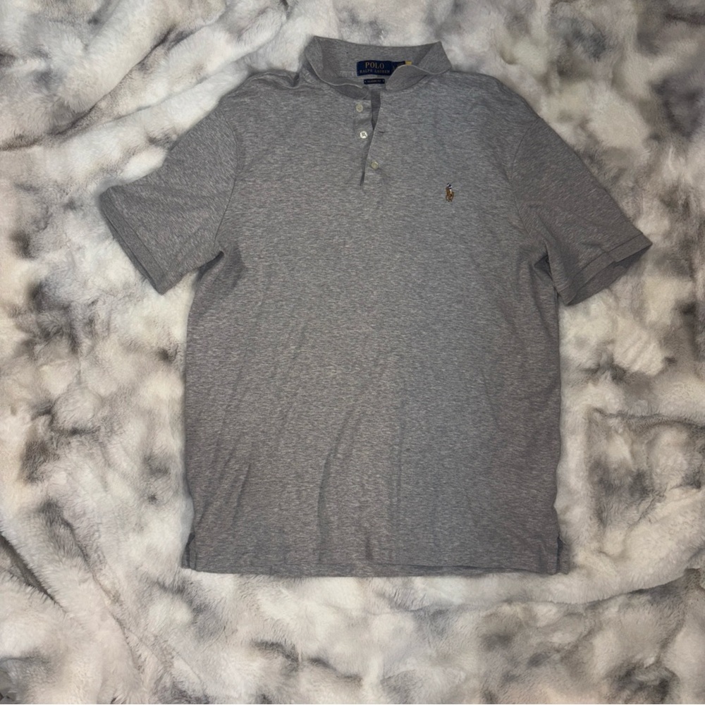 Ralph Lauren Classic Gray Polo Shirt